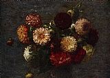 Chrysanthemums II by Henri Fantin-Latour